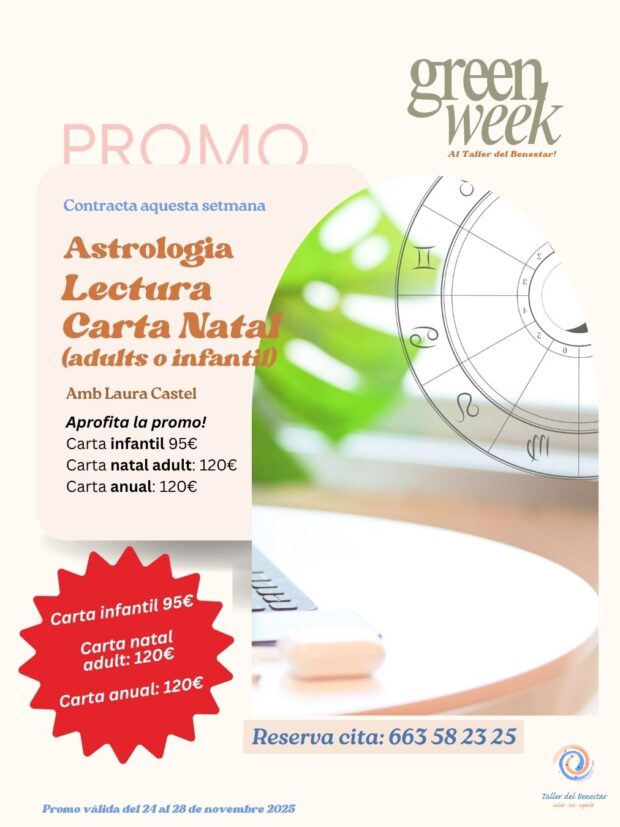 Lectura Carta Natal (adultos o infantil) Green Week